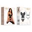 Corset Leonela Beauty Night wetlook negru, detaliu bretele si inchidere