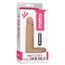 Manson prelungiror Penis The Ultra Soft Dublu, cu Glont Vibrator, 10 Viteze variabile