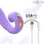 Vibrator INTENSE Meryl Double Vibration Clitoris, 10 Viteze, incarcare USB