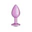 Plug Anal NS Novelties Iridescent Plug Medium, Roz Auriu, imagine principala
