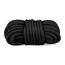 Franghie neagra impletita din setul BDSM, pentru bondage