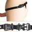 Vibrating Unisex Hollow Strap On - ham purtat, catarame de prindere