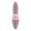Vibrator Satisfyer Supernova, profil lateral cu bratul insertabil si corpul de comanda roz