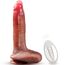 Telecomanda wireless a vibratorului realist B-Series, cu taste separate pentru impingere, vibratie si incalzire
