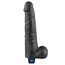 Vibrator Lovetoy Real Softee 10.5 inch negru langa cutia originala de vanzare
