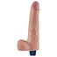 Vibrator Lovetoy Real Softee natural, vedere principala cap anatomic si textura de vene