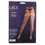 Ciorapi Lace by LJ Rhinestone Negru, cutie vedere spate cu specificatii