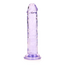 Dildo Straight Realistic REALROCK Mov cu Ventuza 14.5 cm