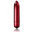 Mini Vibrator Rocks Off Truly Yours Red Alert, produs pe fundal alb