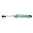 Mini Vibrator Rocks Off Touch of Velvet Aqua Lily, produs pe fundal alb
