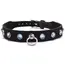 Zgarda Bondage Crystal Collar Light Blue