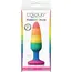 Plug anal Colours Pride Edition NS Novelties, ambalaj cutie, vedere din fata
