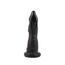 Dildo Monster Wyrm Baiser Negru, vedere din lateral