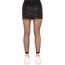 Dres Industrial Net Footless Tights, Black, S-L fara talpa
