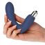 Vibrator Stimulator Prostata Insider Line Albastru, tinut in mana
