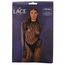 Lace by LJ Gloved Leopard Print Catsuit Black cutie