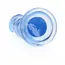 Dildo cu ventuza Straight Realistic REALROCK 6''- Bleu ventuza