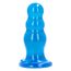 Butt Plug Anal Toyz4Lovers "Olmo" 16,5 cm - Albastru prim plan