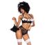 Mapale Costum French Maid Camerista, vedere fata cu pamatuf