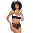 Mapale Costum French Maid Camerista, gros plan sutien si chilot