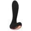 Stimulator Prostata SHEQU Negru, silicon impermeabil, picaturi de apa