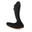 Stimulator Prostata SHEQU Negru, profil lateral, design curbat