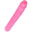 Dildo Dublu Crystal Jellies VSCNOVELTY, realistic, roz Natural