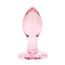 Anal Collection Easytoys - Anal Plug Glass Small - 7 cm fron view