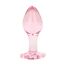 Anal Collection Easytoys - Anal Plug Glass Medium - 8,3 cm front view