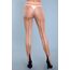 Ciorapi Bej cu dunga neagra, BE WICKED Ring My Line Pantyhose spate