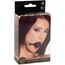 Set BDSM, zgarda, silicon negru, reglabil, imprimeu leopard, 4cm