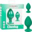 Set Dopuri Anale CalExotics Cheeky 2 Anal Plugs Set - Verde