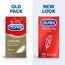 Prezervative Durex Fetherlite Thin, subtiri, lubrifiate, pachet nou si vechi