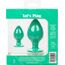Set Dopuri Anale CalExotics Cheeky 2 Anal Plugs Set - Verde box