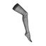Kotek Stockings S005 Negru - vedere din spate