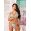 Set Bikini si Tanga cu Strasuri Leg Avenue - Albastru