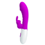 Vibrator Iepuras obraznic Pretty Love - Purple gif