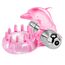 Inel pentru penis cu vibrator Dolphin Bullet Roz