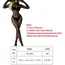 Lace by LJ Gloved Leopard Print Catsuit Black