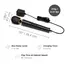 Aparat masaj Le Wand Petit Plugin Massager - Negru