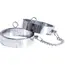 Jucarie pentru adulti Excellent Power Sex, catuse metalice argintii extra, 70 mm