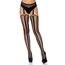 Dres Leg Avenue cu plasa solzi si bretele decorative, vazut din fata