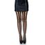 Dres Leg Avenue purtat cu fusta neagra, vedere din spate