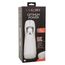 Masturbator automat cu vibratie si suctiune Lifelike Pulsar Stroker CalExotics alb, detaliu panou control