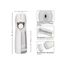 Masturbator automat cu vibratie si suctiune Lifelike Pulsar Stroker CalExotics alb, vedere laterala