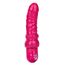 Vibrator flexibil cu sclipici Lady Boner CalExotics roz, vedere de ansamblu
