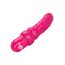 Vibrator flexibil cu sclipici Lady Boner CalExotics roz, ambalaj