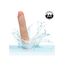 Dildo vibrator realist The Vibrating Quarterback CalExotics natural, vedere completa