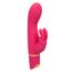 Vibrator rabbit cu doua motoare Love Bunny CalExotics roz, vedere de ansamblu