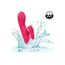Vibrator rabbit cu doua motoare Love Bunny CalExotics roz, vedere completa